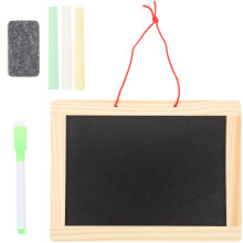 1 Set Beidseitig Schreibtafel Schwarz Kreidetafel Kinder