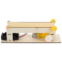 1 Set Diy Gürtel Aufzug Modellbaukasten Für Kinder Wissenschaftsspielzeug