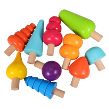 1 Set Holz Spielzeug Für Kleinkinder, Naturholz