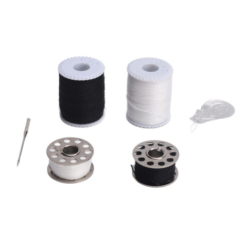 Sewing Thread Set Metal Bobbins Spools Replacement