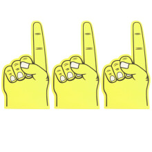 3 Unidades Guantes Eva Para Animación Y