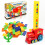 60St Educatief Domino Speelgoed Multi Kleur Spelset 3