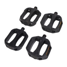 Halkfri barncykelpedal 12 mm amerikansk gänga med reflexremsa för barn