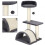 Kattenboom - Springos - 67 cm - Sisalpalen - Platforms - Hangende bal 2