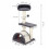 Kattenboom - Springos - 67 cm - Sisalpalen - Platforms - Hangende bal 5