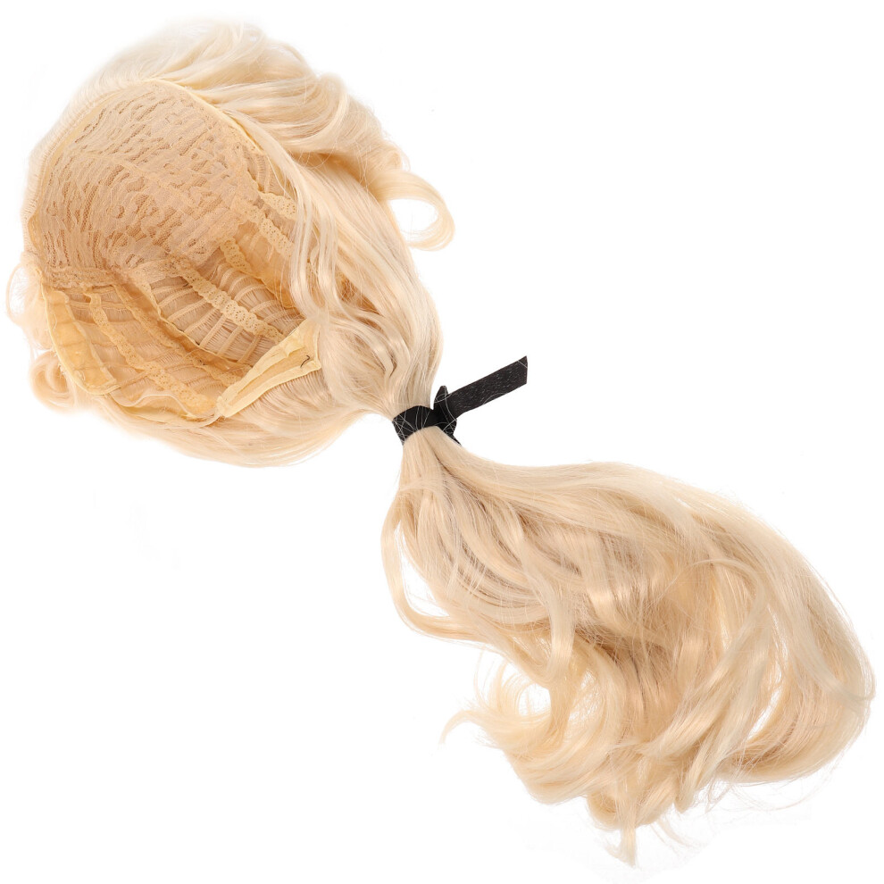 Solustre Unisex Judge Wig Costume Party Cosplay Carnival Wig For Men