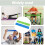 6pcs Adjustable TPE Elastic Exercise Bands for Portable Beach Chair Use 4
