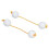 African Rhythmic Ball Shaker with Adjustable Strap Portable Entertaining Rattle 1