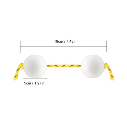 African Rhythmic Ball Shaker with Adjustable Strap Portable Entertaining Rattle 1
