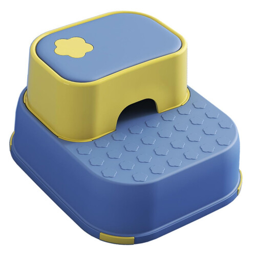 Stepping Stool NonSlip PP Material Bathroom Footstool Safe Step Stool For Kitchen And Washbasin Use