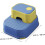 Stepping Stool NonSlip PP Material Bathroom Footstool Safe Step Stool For Kitchen And Washbasin Use 4