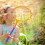 Outdoor Bubble Blower With Removable Handle And Large Ring For Kids 7