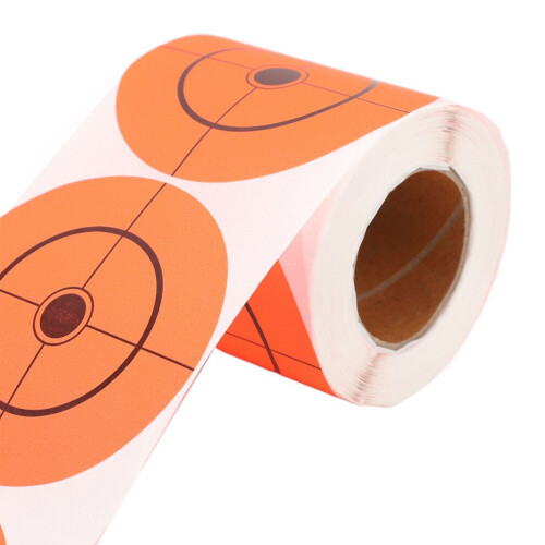 Self Adhesive 200Pcs Roll Shooting Targets Paper for Accuracy Training