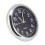 Mini Car Quartz Clock with Night Light, 4cm Black Digital Decorative Timer 1