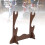 Double-Layer Laminated Bamboo Desktop Flute Stand for Instruments Under 3.5cm 4