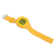 Reloj digital para niños, resistente al agua, 50 m, retroiluminación LED amarilla, 45,2 mm