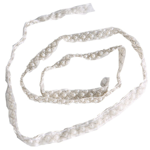 1 Yard DIY Handgefertigtes Spitzenperlenband
