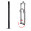 Bicycle Fork Thru Axle 12*175L Accessory M12(1.5) with Lever 3