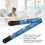 Starry Night 5cm lädergitarrrem justerbar 85-145cm för elektrisk ukulele 4