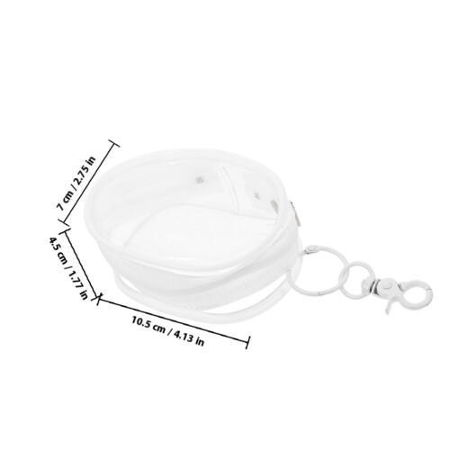 4 Pièces Sacs Transparent Pour Figurines Porte-Clés 1