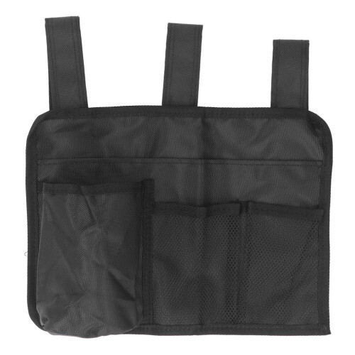 Multi Pocket Bedside Storage Organizer 32.5 x 24.5cm Nylon Space Saver 2