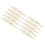 10pcs White Plastic Sewing Needle Threader, 1x7.1cm Automatic Inserter 1