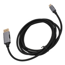 Professionelles 8K 60Hz USB-C-auf-DisplayPort-1.4-Kabel, 1,8 m (5,9 Fuß) mit Nylonummantelung