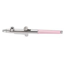 Pinkfarbener Airbrush-Stift für temporäre Tattoos, Legierung, Innengewinde