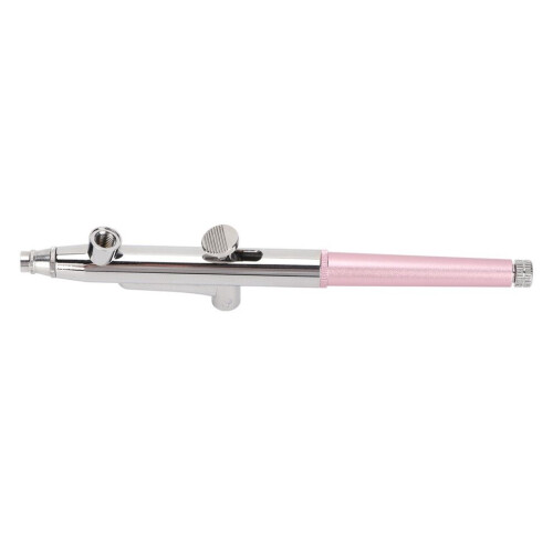 Pink Airbrush Pen for Temporary Tattoos, Alloy, Internal Thread