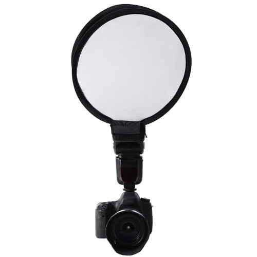 30cm Foldable Beauty Dish Softbox: Offers Gentle Shadow-Free Lighting