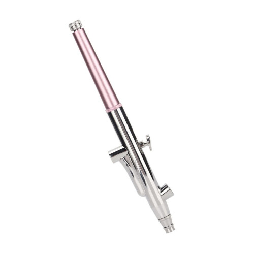 Pink Airbrush Pen for Temporary Tattoos, Alloy, Internal Thread 2