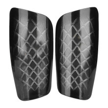 Espinilleras de fútbol para adultos, color negro, 19 x 11 x 8,5 cm