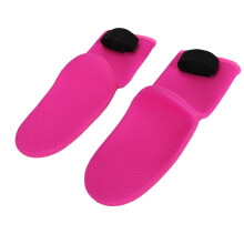 3 mm roze/rode watersokken voor duiken, zwemmen en watersporten, maten S-XXL