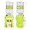 Söt Grön Groda Mini Vattendispenser för Barn, 13x7,5cm 3