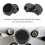 Centrumkåpor för bilar, 4-pack, 60 mm, kolfiber, universal passform 4