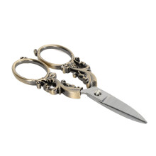 Vintage Bronze Stainless Steel Embroidery Scissors Set