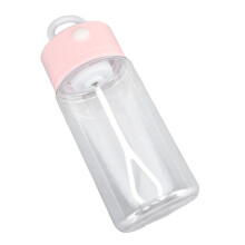 Botella mezcladora de proteínas eléctrica rosa de 300 ml con agitación automática para deportes