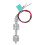 100mm Dual Ball Float Switch Water Level Controller 0-220V Stainless Steel 3
