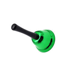 1Pc Metal Hand Bell Toy Portable Durable Percussion Instrument Green
