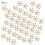 200 st snöflingor konfetti non-woven tyg 3