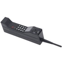 Retro Brick Mobile Phone Simulation Prop for Photography - Black