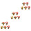 15 Sets -Geweven Bloem Knutselkits Voor Kinderen 5
