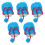 5 Stuks String Puppen Trekkoord Struisvogel Speelgoed Kinderen 7