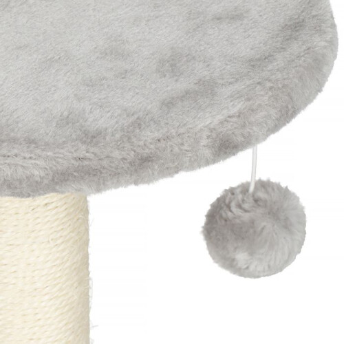 Kratzbaum - Springos - 47 cm - Hängender Ball - Maus - Integrierte Brücke 2