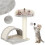 Kratzbaum - Springos - 47 cm - Hängender Ball - Maus - Integrierte Brücke 2