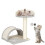 Kratzbaum - Springos - 47 cm - Hängender Ball - Maus - Integrierte Brücke 5