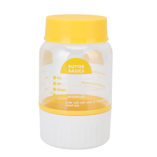Butter Maker Cup Plastic Multifunctional Cream Separator Butter Making Bottle for Kitchen Cooking Baking 1