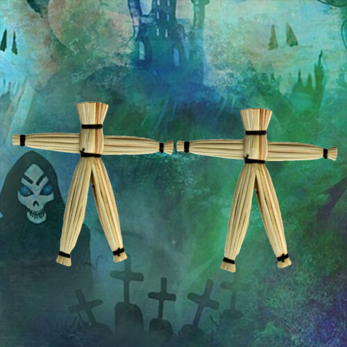 2pcs Doll Close-Up Tricks Funny Scarecrow Toy 2