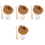 4Sets ABS Mini Baseball Speelgoed Voor Creatieve Mini Huisdecoratie 5
