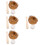 4Sets ABS Mini Baseball Speelgoed Voor Creatieve Mini Huisdecoratie 9